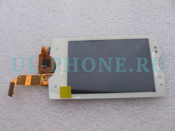 Дисплей + тачскрин для Sony Ericsson Xperia SK17i Mini Pro белый