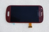 Дисплей + тачскрин для Samsung I8190 GALAXY S3 MINI  (оригинал) красный