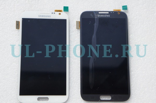 Дисплей + тачскрин для Samsung N7100 Galaxy Note 2  (оригинал) белый
