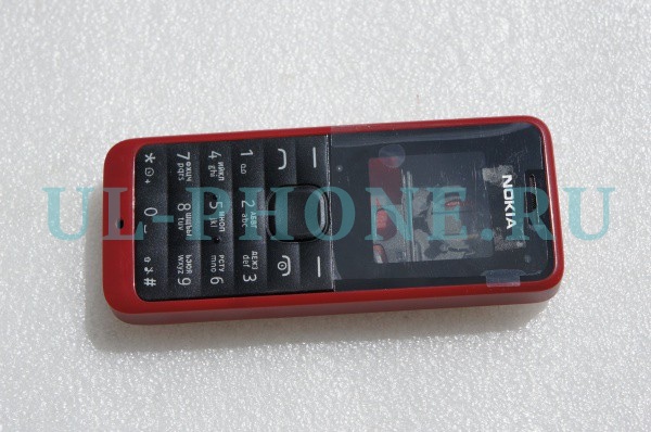 Корпус для Nokia 105 красный