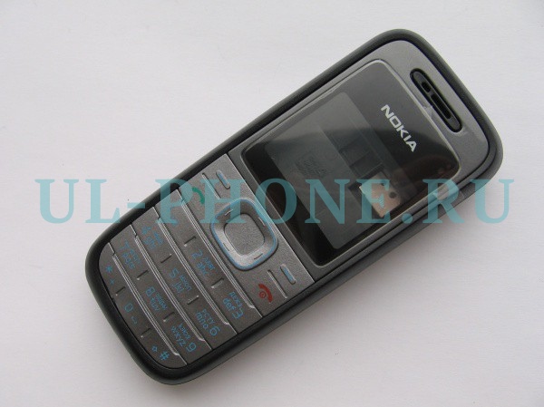 Корпус для Nokia 1200/1208 + клавиатура (класс ААА) черный