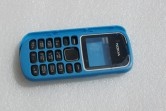 Корпус для Nokia 1280 без средней части + клавиатура (класс ААА) голубой
