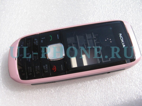 Корпус для Nokia 1800 + клавиатура (класс ААА) розовый