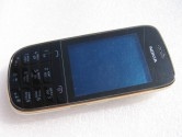 Корпус для Nokia 202 со средней частью + клавиатура (класс ААА) белый