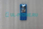 Корпус для Nokia 206 + клавиатура (класс ААА) синий