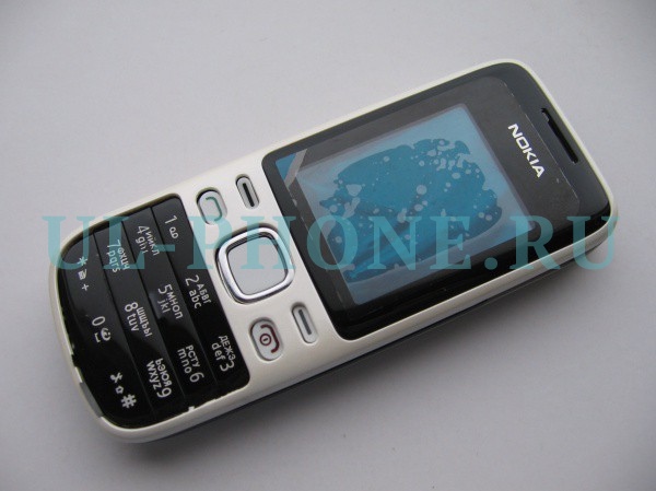 Корпус для Nokia 2690 со средней частью + клавиатура (класс ААА) белый
