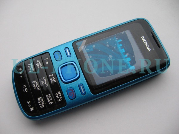Корпус для Nokia 2690 со средней частью + клавиатура (класс ААА) синий