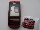 Корпус для Nokia 300 Asha  красный