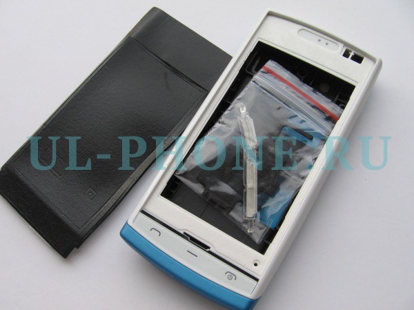 Корпус для Nokia 500 (класс ААА) синий