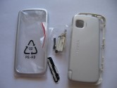 Корпус для Nokia 5230 (класс ААА) серый с белым