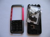 Корпус Nokia 5310 + клавиатура (класс ААА) черно-красный