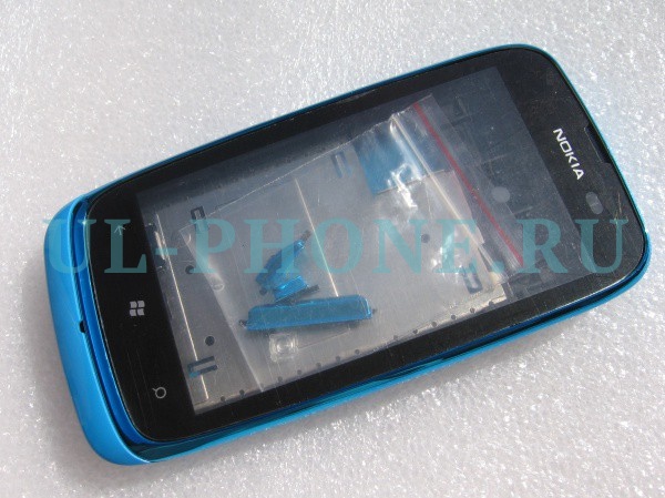 Корпус для Nokia 610 (класс ААА) синий