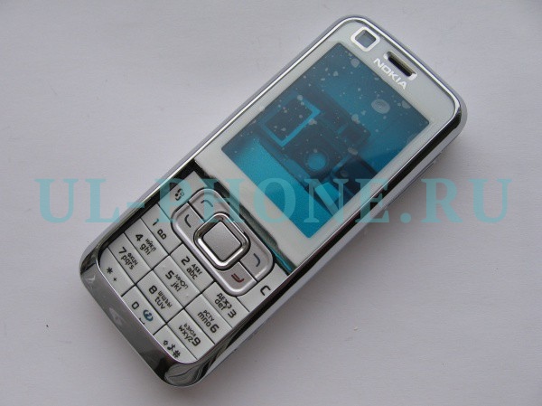 Корпус для Nokia 6120 + клавиатура (класс ААА) белый