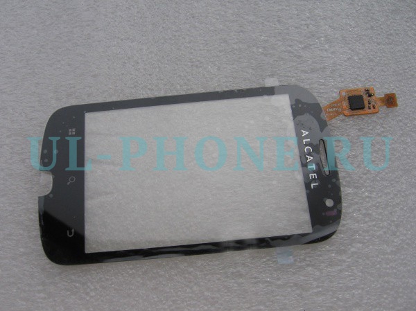 Тачскрин для Alcatel OT990 / One Touch 990 черный