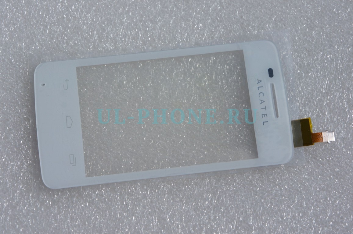 Тачскрин для Alcatel OT4010D белый