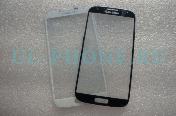Стекло для Samsung i9500 синий