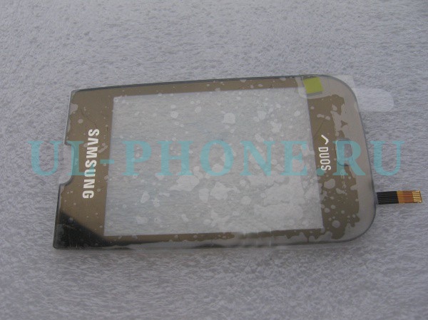 Тачскрин для Samsung B5722 коричневый