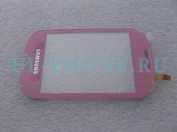 Тачскрин для Samsung C3510 розовый