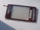 Тачскрин для Samsung D980 бордовый