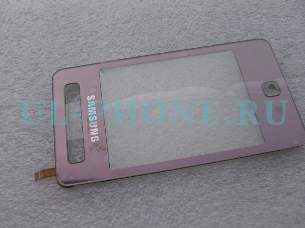 Тачскрин для Samsung F480 розовый