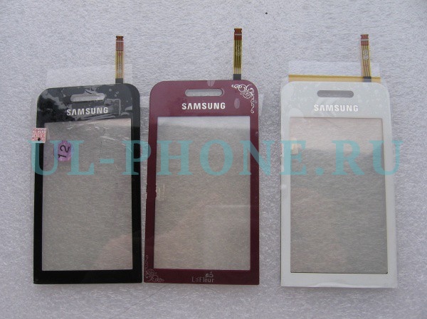 Тачскрин для Samsung S5230 оригинал белый