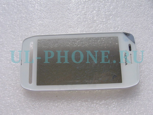 Тачскрин для Nokia 603 + рамка белый