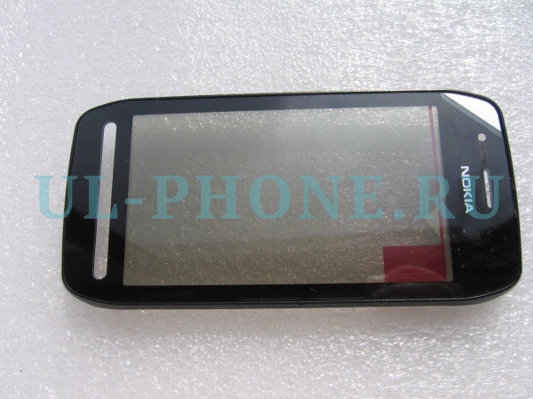 Тачскрин для Nokia 603 + рамка черный