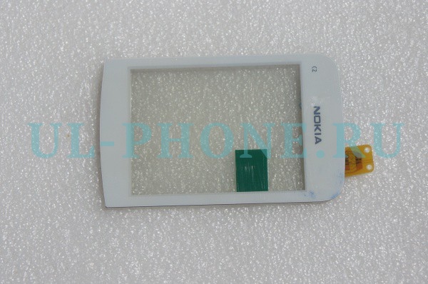 Тачскрин для Nokia C2-03 / C2-02 / C2-05 / C2-06 / C2-07 / C2-08 оригинал белый