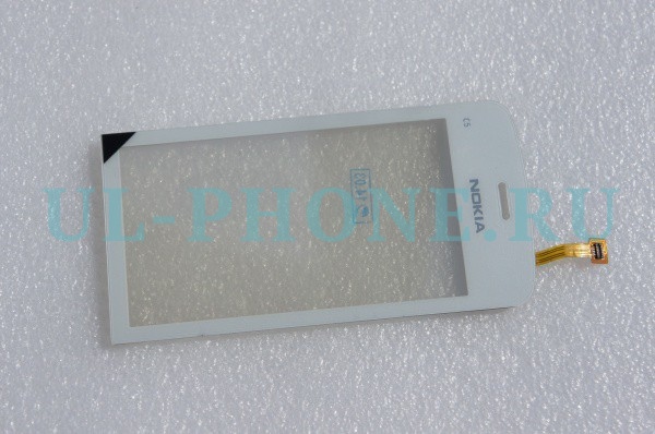 Тачскрин для Nokia C5-03 / C5-06 (оригинал) белый