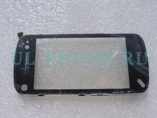 Тачскрин для Nokia N97 черный в рамке