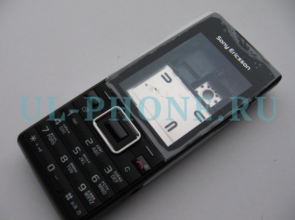 Корпус для Sony Ericsson J10 + клавиатура (класс ААА) черный