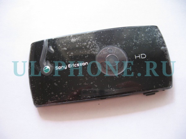 Корпус для Sony Ericsson U5 со средней частью + клавиатура (класс ААА) черный
