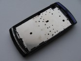 Корпус для Sony Ericsson U5 со средней частью + клавиатура (класс ААА) синий