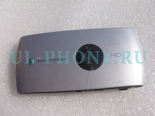 Корпус для Sony Ericsson U5 со средней частью + клавиатура (класс ААА) серебро