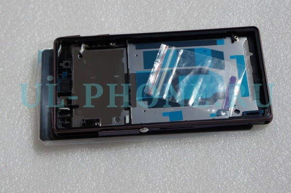 Корпус для Sony Xperia Z (оригинал) фиолетовый