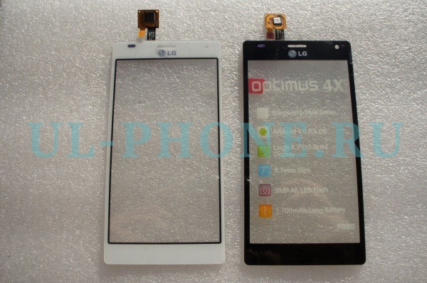 Тачскрин для LG Optimus 4X HD (P880) Ориг черный