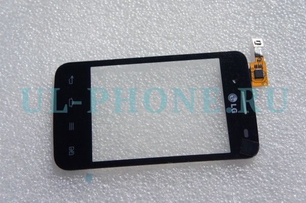 Тачскрин для LG Optimus L3 (E435) черный