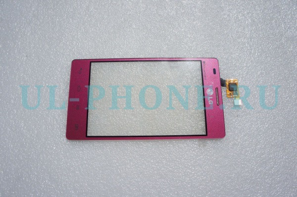 Тачскрин для LG Optimus L5 Dual (E615) розовый