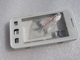 Корпус для Samsung C6712 со средней частью + клавиатура (класс ААА) белый