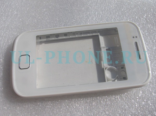 Корпус для Samsung S5660 Galaxy Gio (класс ААА) (белый)
