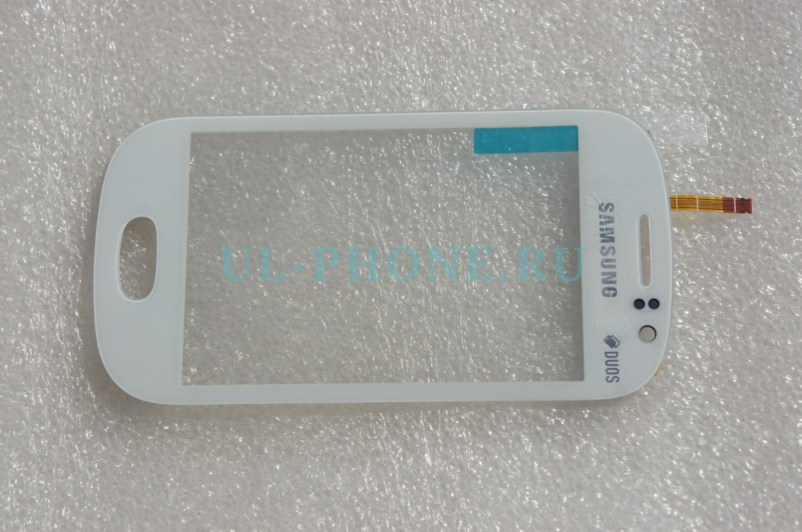Тачскрин для Samsung S6810 Galaxy Fame (оригинал) белый