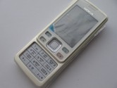 Корпус Nokia 6300 + клавиатура (класс ААА) без рус букв, белый