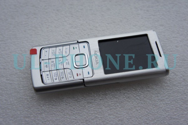 Корпус Nokia 6500 classic + клавиатура (класс ААА) серебро