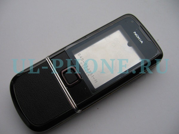 Корпус для Nokia 8800 Arte со средней частью + клавиатура оригинал черный
