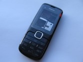 Корпус для Nokia C1-01 со средней частью + клавиатура (класс ААА) черный