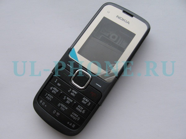 Корпус для Nokia C2-00 + клавиатура (класс ААА)