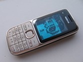 Корпус для Nokia C2-01 + клавиатура (класс ААА) серебро