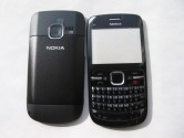 Корпус для Nokia C3-00 + клавиатура (класс ААА) черный