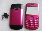 Корпус для Nokia C3-00 + клавиатура (класс ААА) розовый
