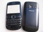 Корпус для Nokia C3-00 + клавиатура (класс ААА) синий